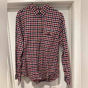 Men’s XL J Crew checkered button down